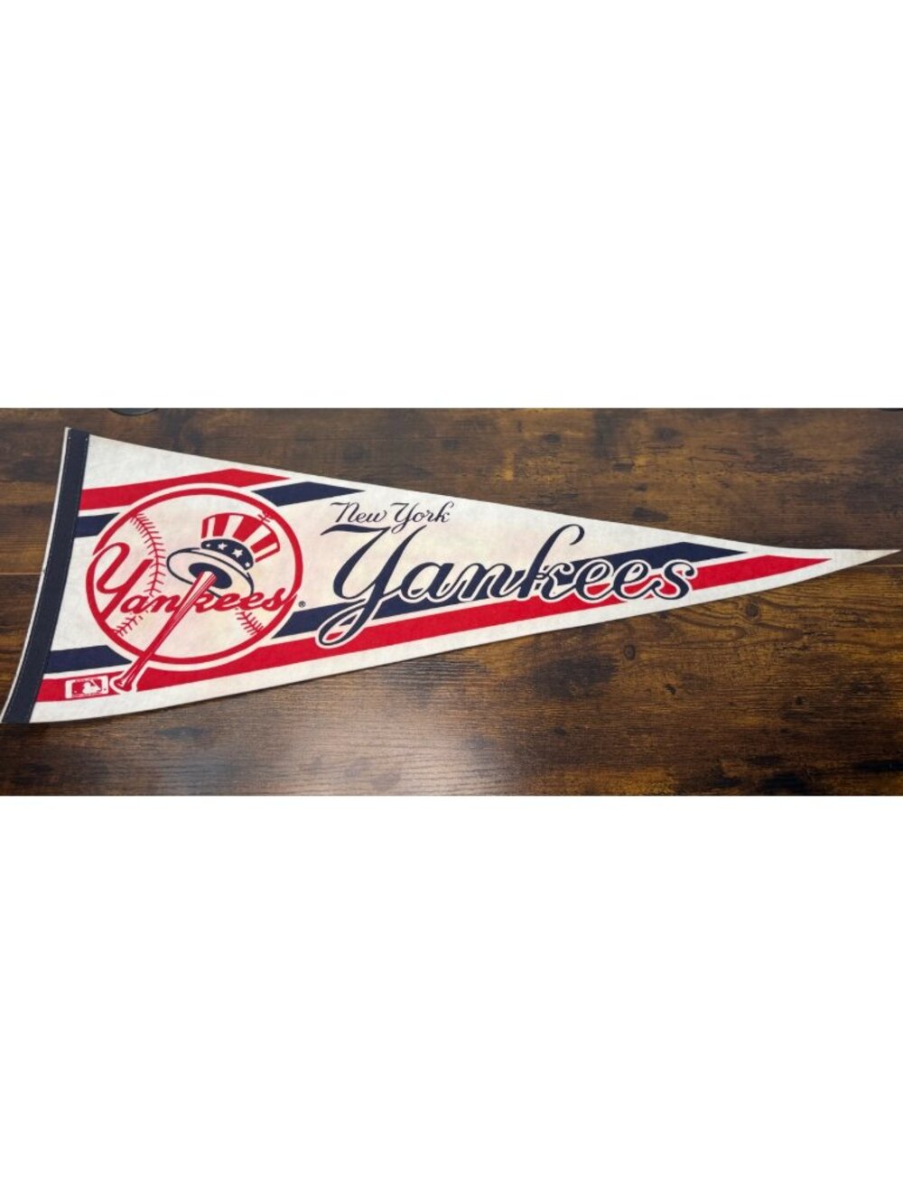 New York Yankees Vintage Felt Pennant MLB Baseball Memorabilia 30 inches